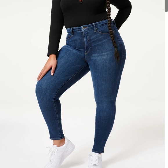 Good American Good Legs Blue Jeans - Picture 8 of 16